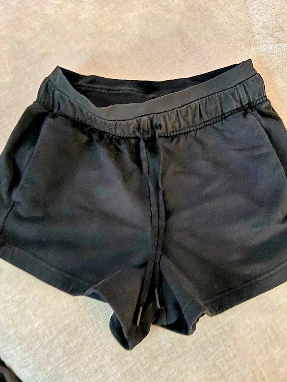 Lululemon lounge Short Black Athletic Shorts